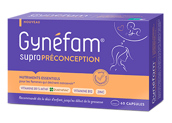 Gynéfam Supra Préconception capsules - Désir d'enfant